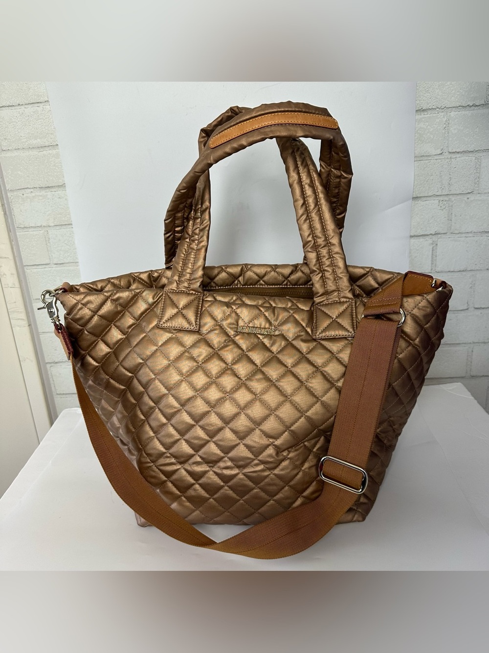 MZ Wallace Metro Tote Deluxe Medium Copper